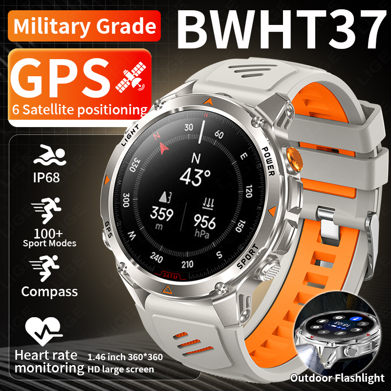 Smart Watch - LUIK Robuuste GPS Track Smart Horloge