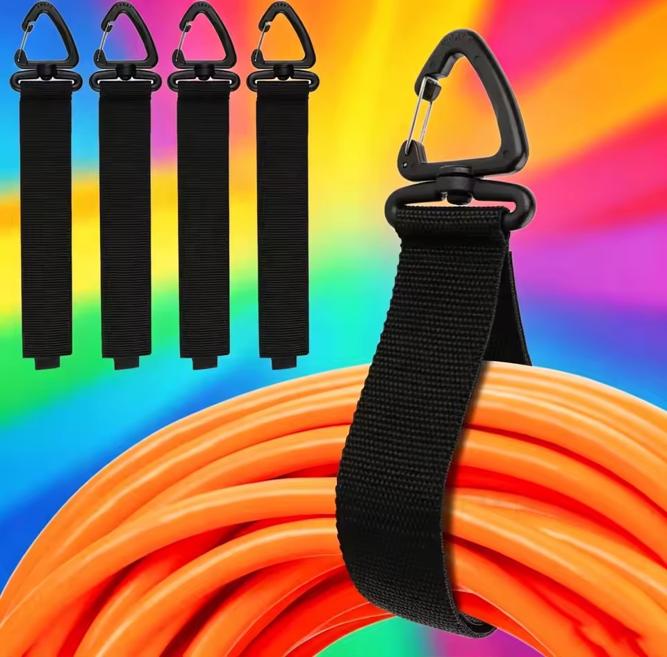 Cable Organizer - Kabelorganizer met draaibare gesp, kabelbeheer, nylon