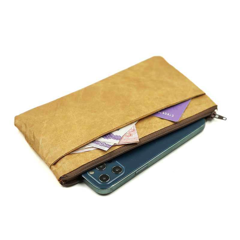 Power Bank - Ultraslanke vezelpapieren hoes met ritssluiting 6,7-inch