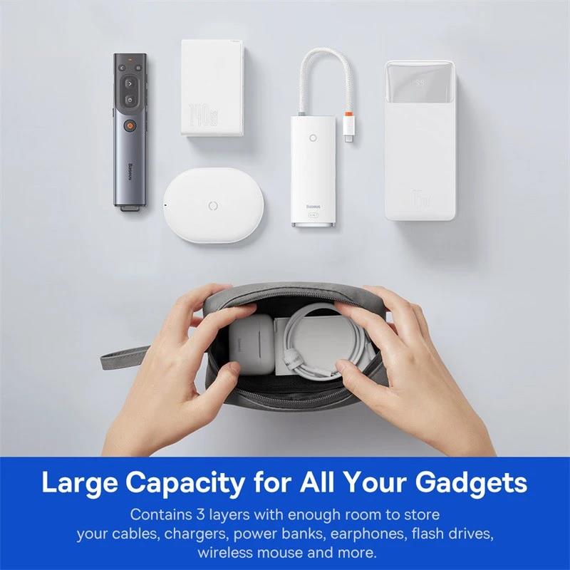 Draagbare oortelefoontas, wate - Cable Organizer recensie en prijs
