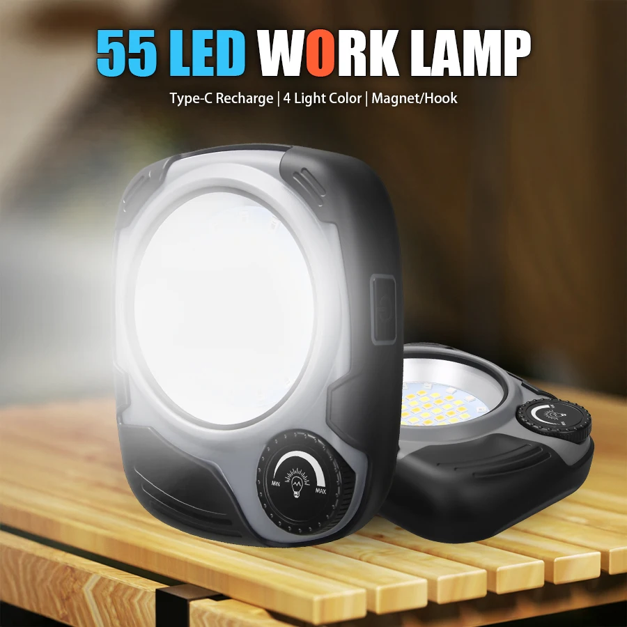 Oplaadbare LED/COB-campinglant - Power Bank recensie en prijs