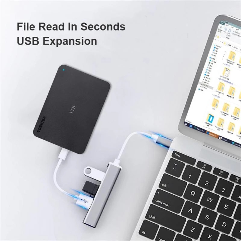 4-poorts USB-hub, USB-C, USB 3 - Usb Hub recensie en prijs