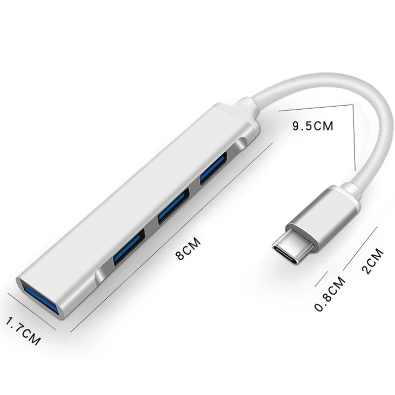 4-poorts USB-hub, USB-C, USB 3 - Usb Hub recensie en prijs