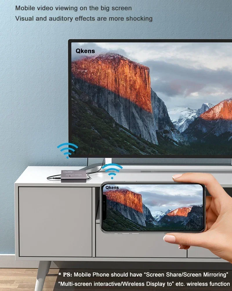 Draadloze WiFi-displayadapter, - Hdmi Adapter recensie en prijs