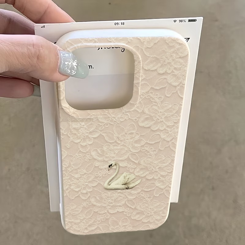 Telefoonhoesje met kant-zwaanp - Usb Charger recensie en prijs