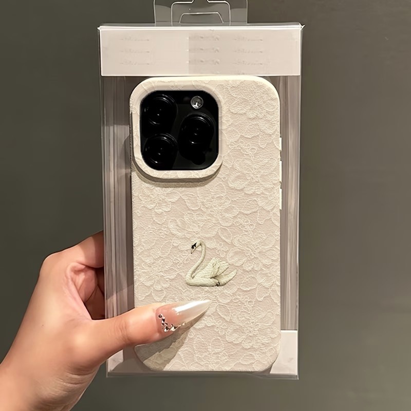 Telefoonhoesje met kant-zwaanp - Usb Charger recensie en prijs